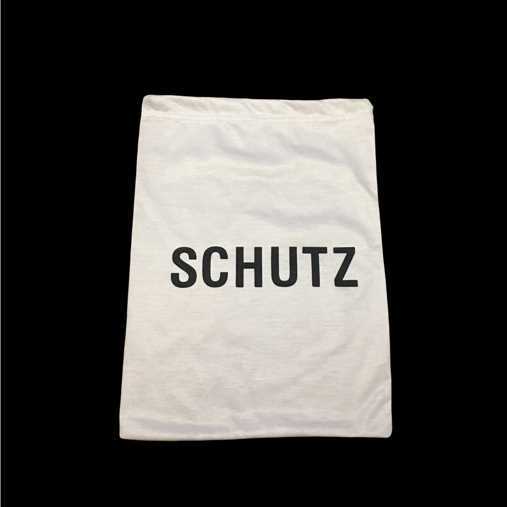 SCHUTZ White Drawstring Dust bag Garment bag Light Material